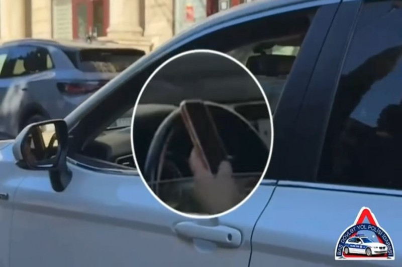 Sükan arxasında mobil telefondan istifadə təhlükəli vərdişlərdəndir - BDYPİ