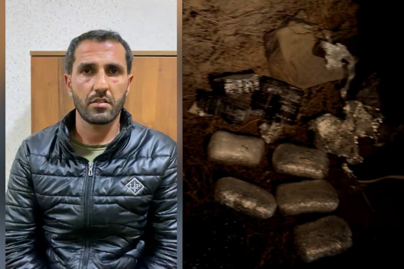 Ölkəyə qaçaqmalçılıqla narkotik gətirən TIR sürücüsü saxlanılıb