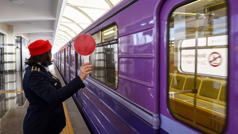 Metroya sərxoş daxil olan şəxs həbs edildi