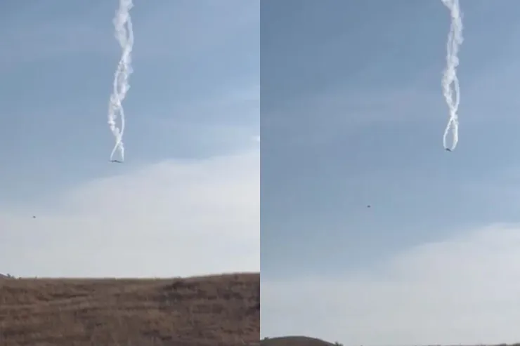 Türkiyə hərbi təyyarəsi Azərbaycan sərhədində qəzaya düşdü