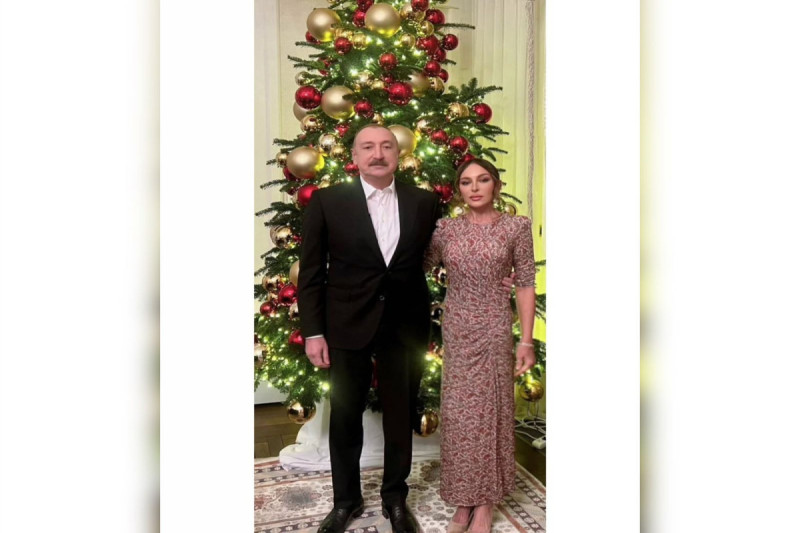 Mehriban Əliyeva Yeni illə bağlı paylaşım etdi - FOTO