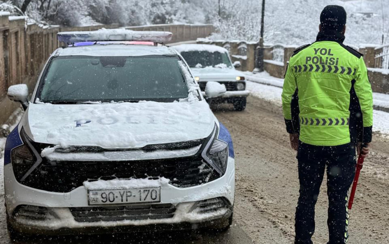 Yollardakı vəziyyətlə bağlı xəbərdarlıq