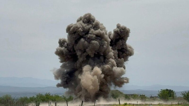 Pirəkəşküldə yararsız döyüş sursatları məhv ediləcək