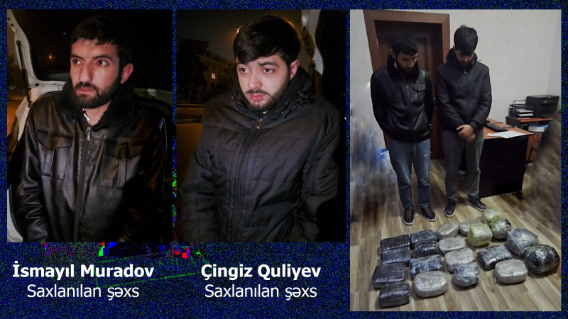 21 kq narkotiki satmaq istəyənlər tutuldu