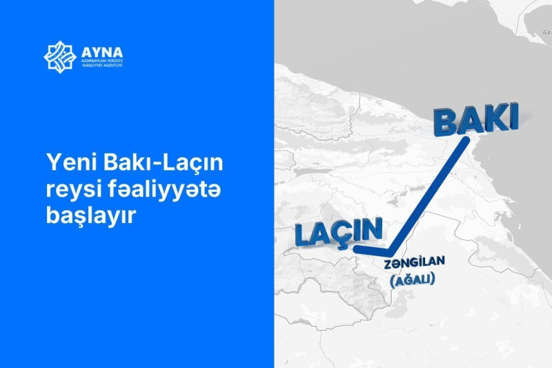 Bakı-Laçın reysi üzrə ilk avtobus yola düşüb