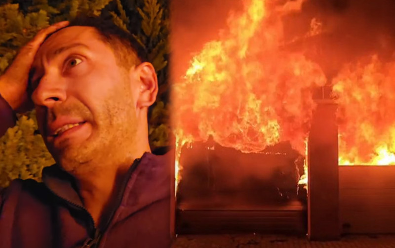 Orxan Aslanovun evində yanğın: Yığdığım hər şey yox oldu