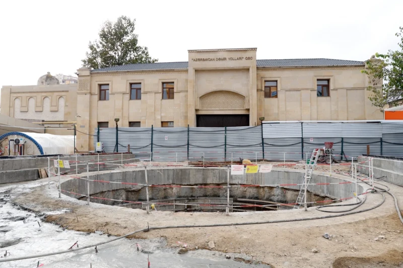 Bakı metrosu xətlərin ayrılması üçün 200 metrlik tunelin inşasına hazırlaşır