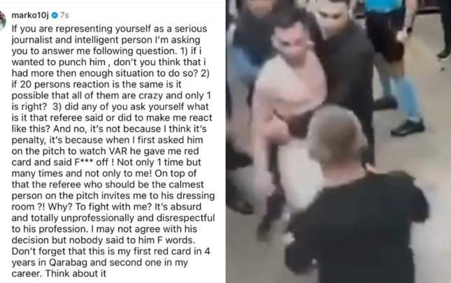 Hakim mənə dəfələrlə rədd ol dedi - Qarabağın məşhur futbolçusu