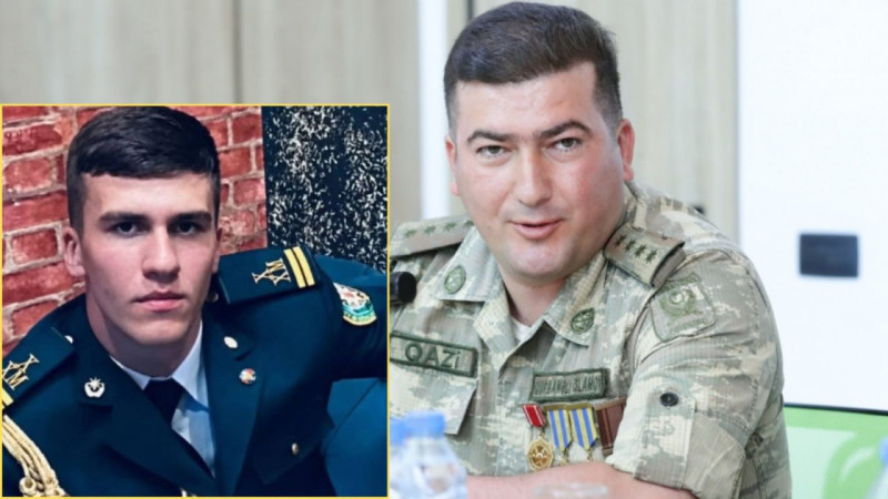 Qazinin kursant oğlu vəfat etdi