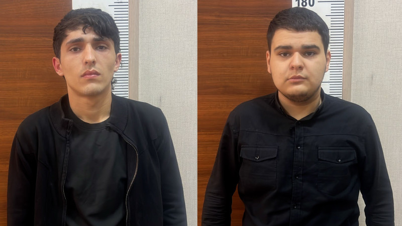 Bakıda marketə BASQIN: Satıcını döyüb malları apardılar - VİDEO