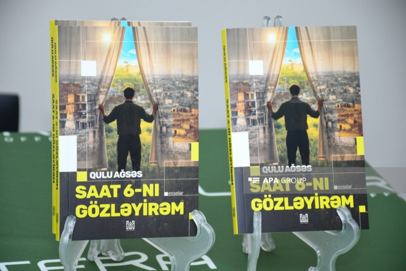 Qulu Ağsəsin Saat 6-nı gözləyirəm kitabının təqdimat mərasimi keçirilib – FOTO