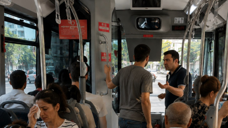 Bakubus, eşidirsən? Yatmısan, ya bayılmısan?