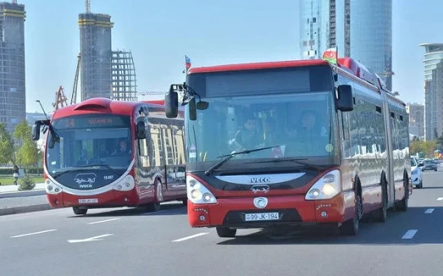 Bakıda 10 marşrutun hərəkəti alternativ küçələrlə təşkil edilir
