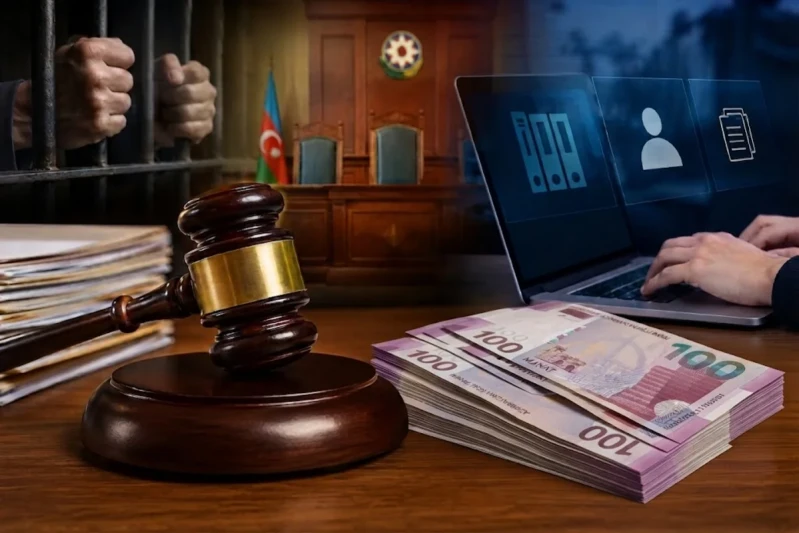 Azərbaycanda dövlət portalı vasitəsilə 42 milyon manatlıq cinayət: 11 nəfər məhkəmə qarşısında