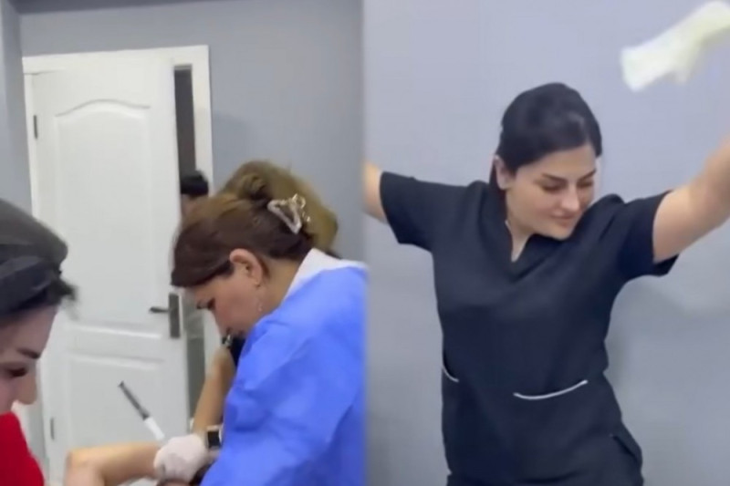 Bu əməliyyatı da rəqs ilə məşhurlaşan Dr. Gülü edibmiş