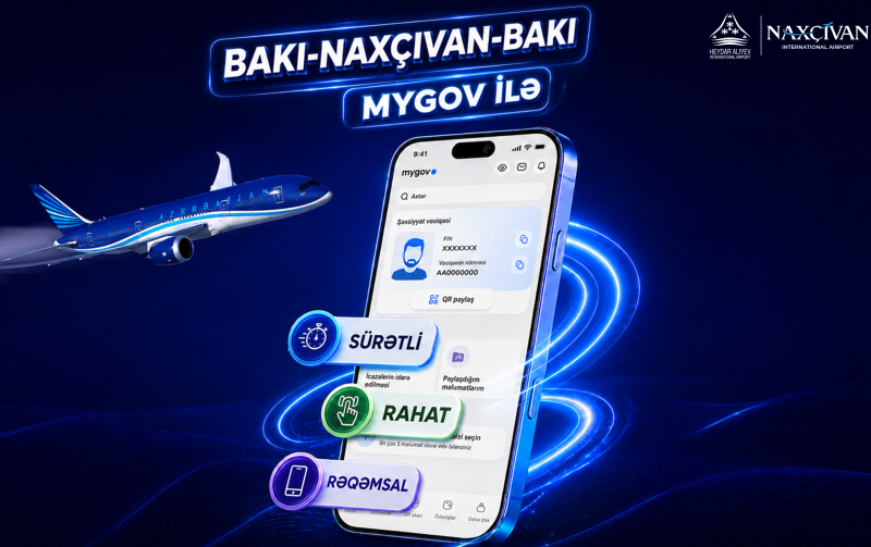 Bakıdan Naxçıvana gedənlər sənədləri mygovla təsdiq edəcəklər