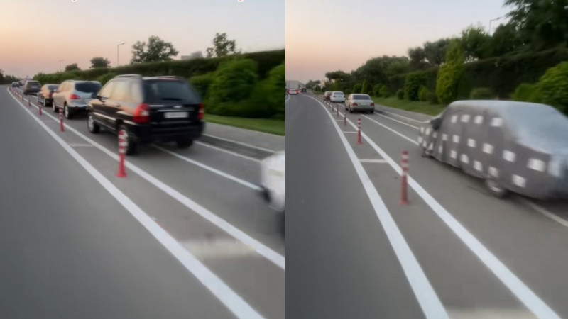 Velosiped zolağını parkinqə çevirdilər