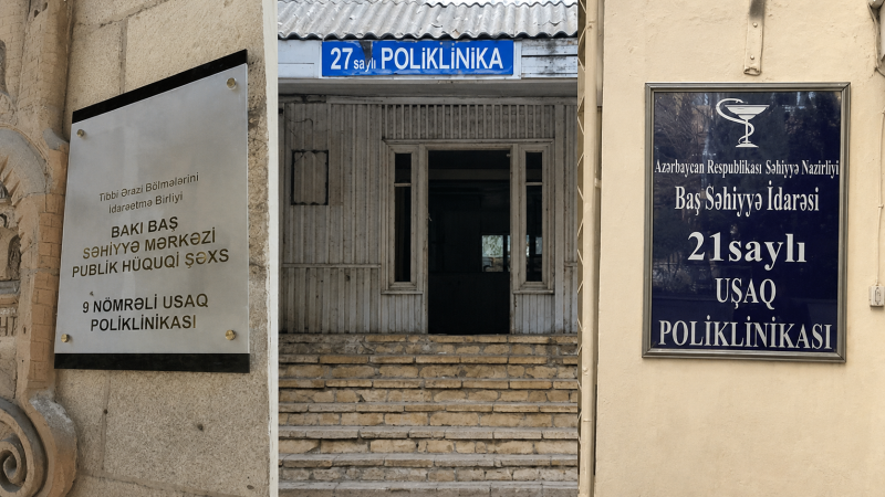 Bakıda üç poliklinika birləşdirilir