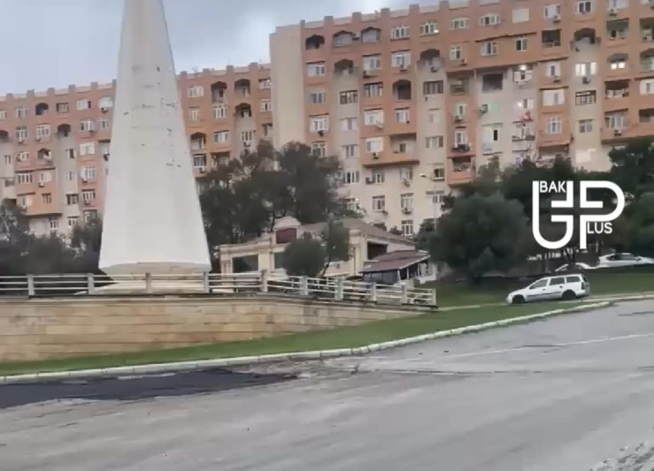Asfaltlama adı ilə yol bağlandı, amma heç bir iş görülmədi - VİDEO