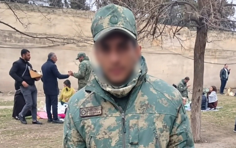 Hərbçimiz Ermənistanda həbs edildi