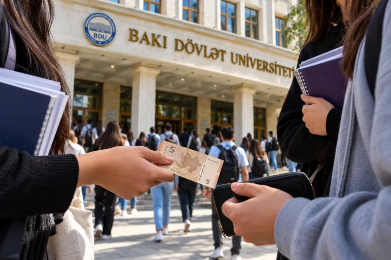 BDU-da tələbələrdən pul yığılır? - İDDİA