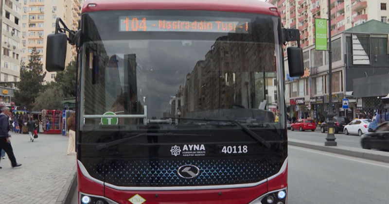 Paytaxtda üç avtobus marşrutunun hərəkət sxemi dəyişdirilib