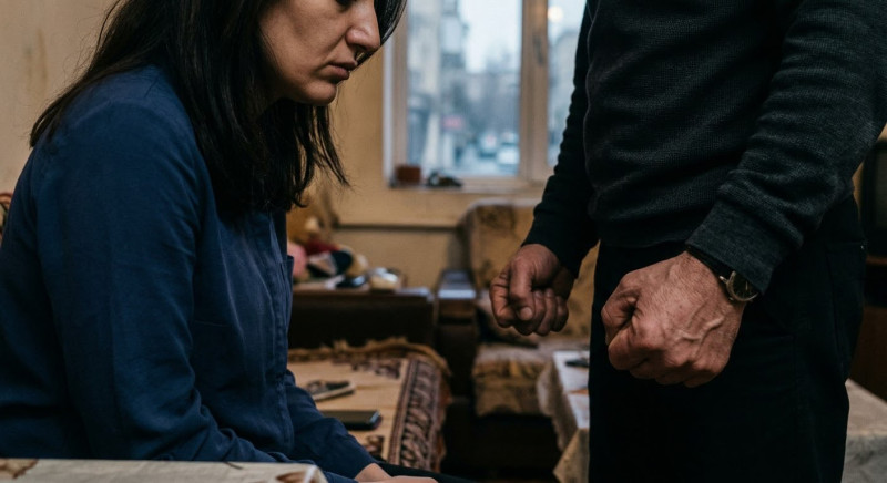 Bakıda ər arvadını kreditə görə döydü