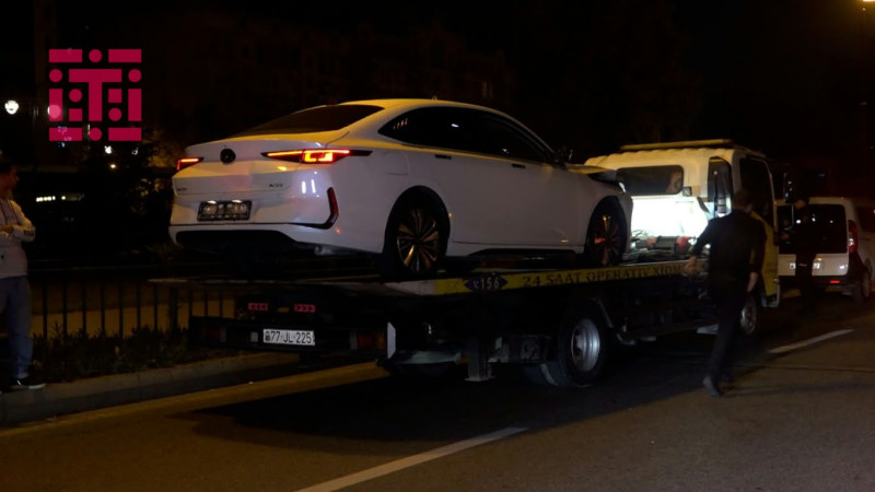 Bakıda Changan piyadanı vurub öldürdü - FOTO