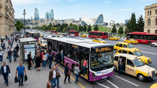 Bu il ölkədə avtobus və taksi ilə daşınan sərnişinlərin sayı artıb