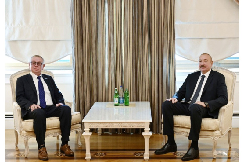 İlham Əliyev BMT-nin Terrorçuluqla Mübarizə İdarəsinin nümayəndəsini qəbul edib