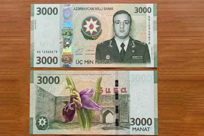 Üzərində Polad Həşimovun şəkli olan 3000 manatlıq əsginaslar tədavülə buraxılıb?