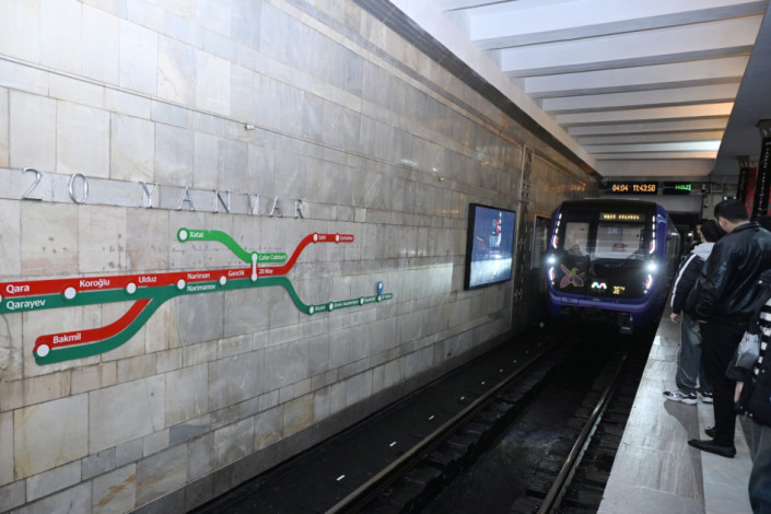 Bakı metrosunda ÖLÜM