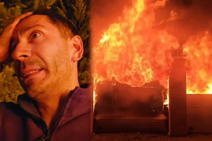 Orxan Aslanovun evində yanğın: "Yığdığım hər şey yox oldu"