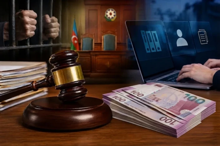 Azərbaycanda dövlət portalı vasitəsilə 42 milyon manatlıq cinayət: 11 nəfər məhkəmə qarşısında