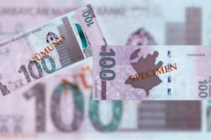 Bu gündən yeni 100 manatlıq əsginaz dövriyyəyə buraxılır