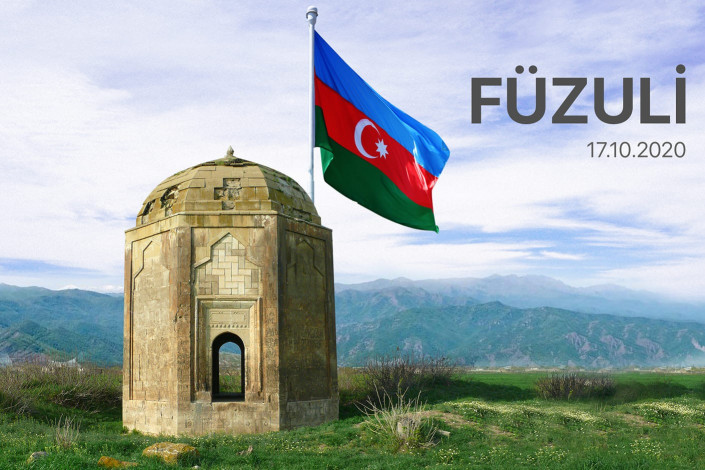 Füzuli şəhərinin işğaldan azad edilməsindən 6 il ötür
