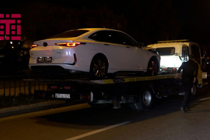 Bakıda "Changan" piyadanı vurub öldürdü - FOTO