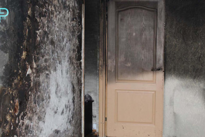 Bakıda 2 otaqlı mənzildə yanğın baş verib