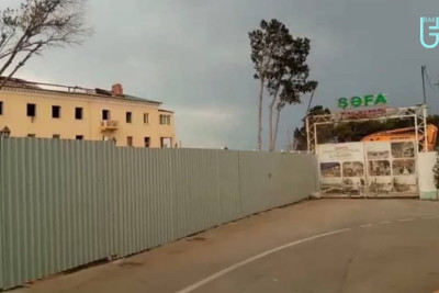 Bakıda Şəfa restoranının əvvəlki binasında yanğın baş verib