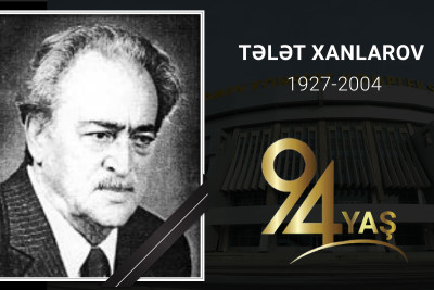 Bu gün Bakılı memar Tələt Xanlarovun 94 illiyidir