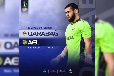 Bakıda Qarabağ FK Kiprin AEL klubu ilə qarşılaşacaq