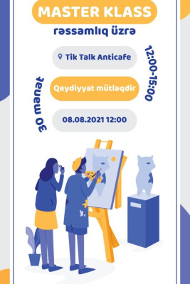 Bakıda rəssamlıq üzrə master klass keçiriləcək