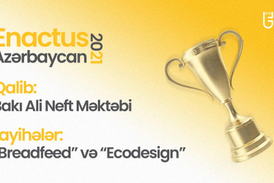 Bakı Ali Neft Məktəbinin komandası “Enactus Azərbaycan” müsabiqəsində qalib olub