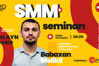 Bakıda ödənişsiz onlayn seminar keçiriləcək
