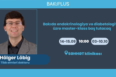 Bakıda endokrinologiya və diabetologiya üzrə master-klass baş tutacaq