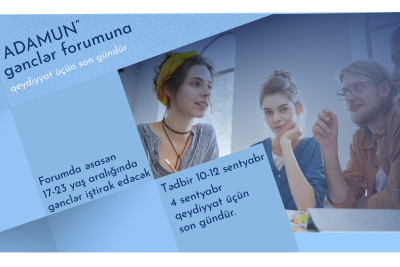 Bakıda gənclərin inkişafına yönəlmiş forum keçiriləcək