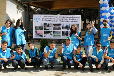 Bakıda "Bizim həyət" layihəsi çərçivəsində daha bir həyət abadlaşdırılıb