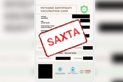 Bakıda peyvənd vurdurmadan COVİD-19 pasportu təqdim etmə halları aşkarlanıb