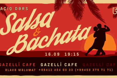 Salsa və Baçata rəqqaslarının açıq dərsdə iştirak etmək imkanı var