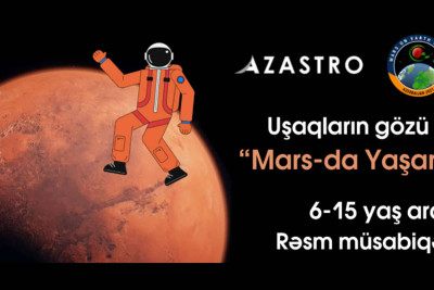 Uşaqların çəkdikləri rəsmlər kosmosa göndəriləcək